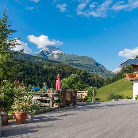 Alpenferienwohnungen Wiesenlehen Berchtesgaden Luaran gambar