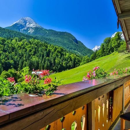 Alpenferienwohnungen Wiesenlehen Berchtesgaden Luaran gambar