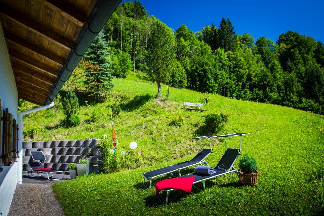Alpenferienwohnungen Wiesenlehen Berchtesgaden Luaran gambar