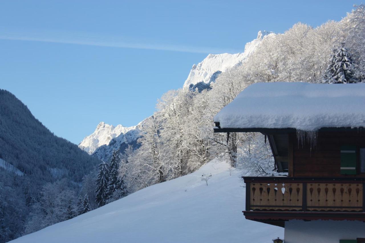 Alpenferienwohnungen Wiesenlehen Berchtesgaden Luaran gambar